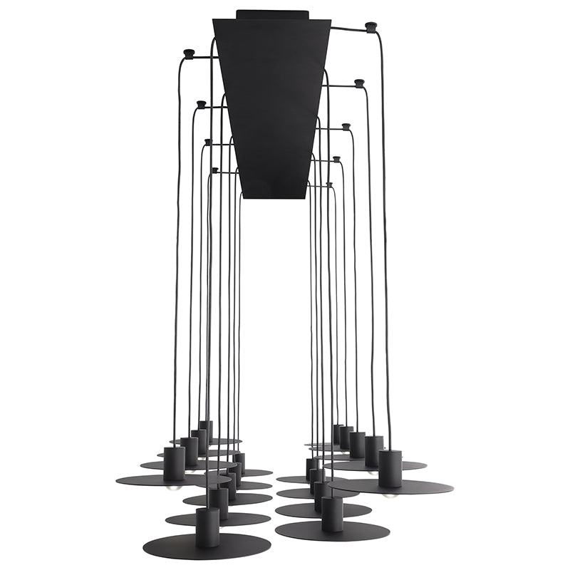 Visual Comfort 700TRSPEVS18 Eaves 18-lt 50" LED Chandelier