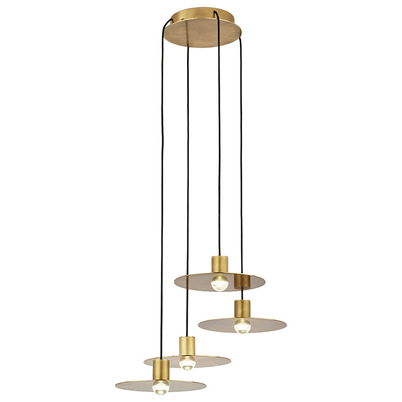 Visual Comfort 700TRSPEVS4 Eaves 4-lt 16" LED Chandelier