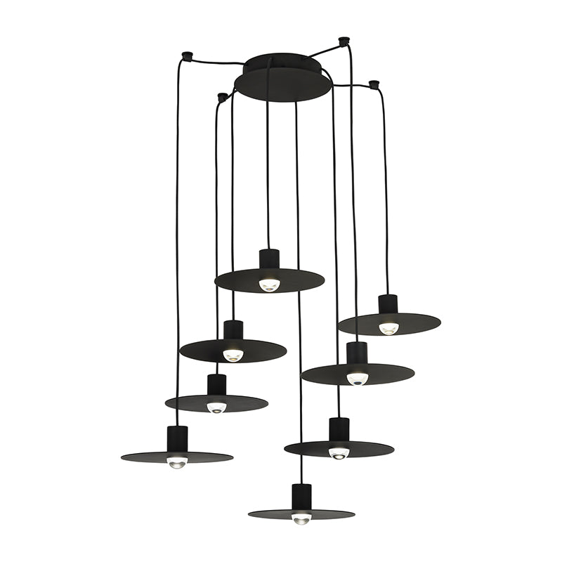 Visual Comfort 700TRSPEVS8 Eaves 8-lt 16" LED Chandelier