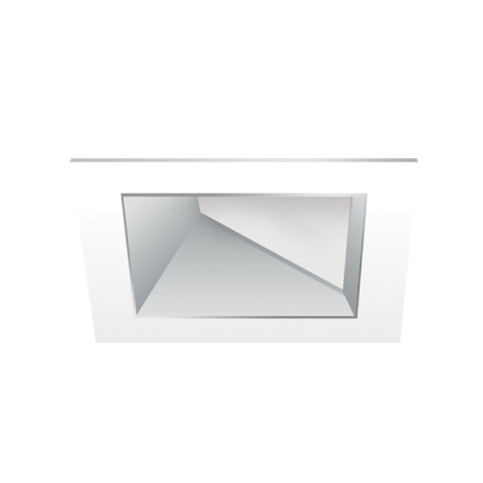 Elite ES3-F-1307 3" Lensed Wall Wash Square Flanged Trim
