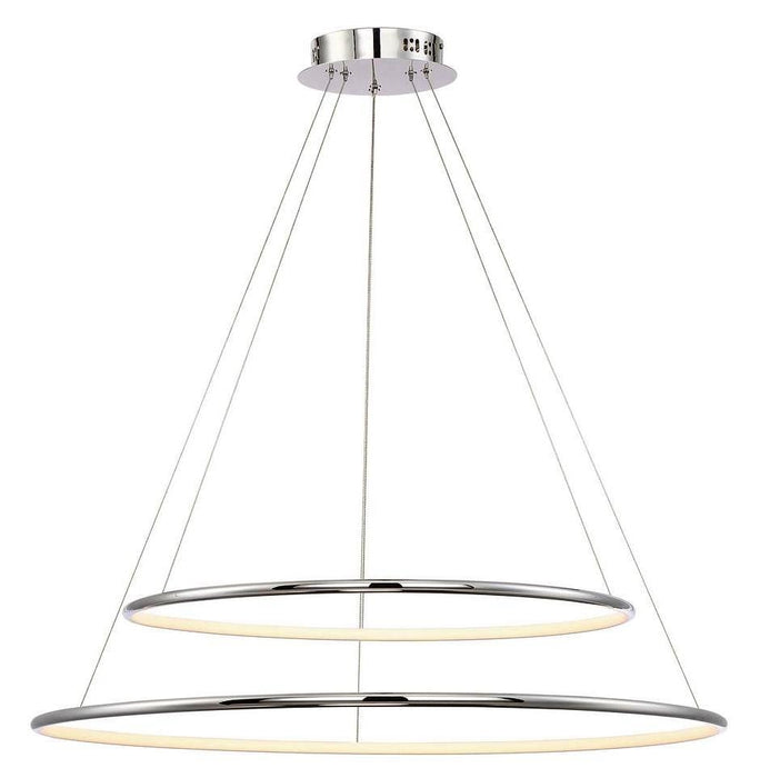 Eurofase 31856 Valley 2-lt 24" Wide LED Pendant