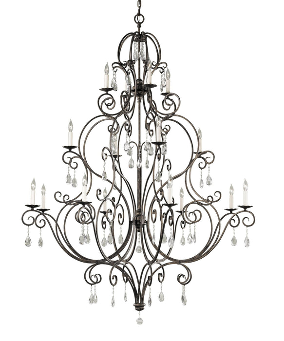 Feiss F2110 Chateau 16-lt Multi-Tier Chandelier