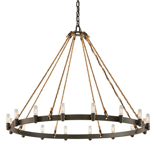 Troy F3127 Pike Place 16-lt Chandelier