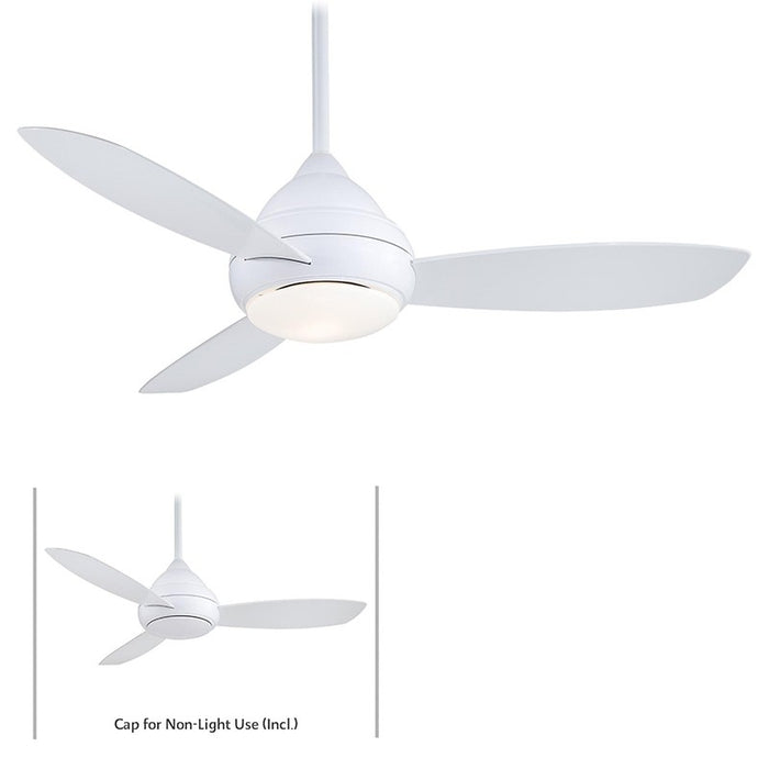 Minka Aire F476L Concept I 52" Outdoor Ceiling Fan with LED Light Kit