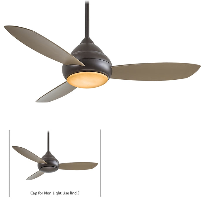 Minka Aire F476L Concept I 52" Outdoor Ceiling Fan with LED Light Kit