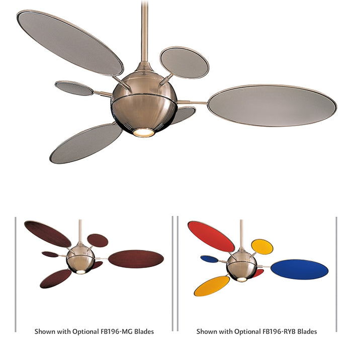 Minka Aire F596L Cirque 54" Ceiling Fan with LED Light Kit