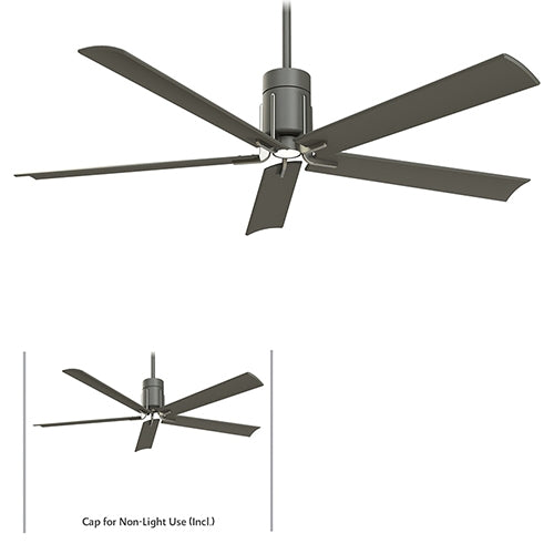 Minka Aire F684L Clean 60" Ceiling Fan with LED Light Kit