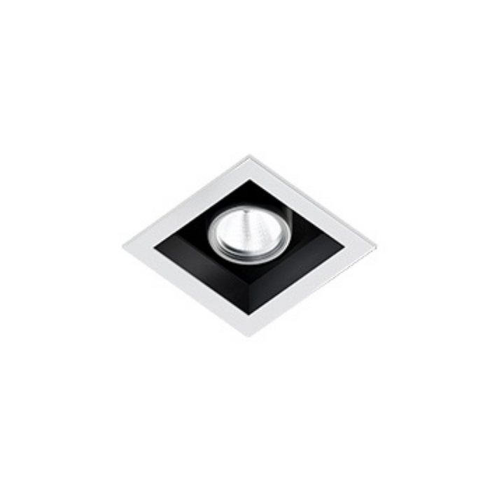 Elite FC1-LED-2000L 1 Head Flanged Recessed Multiple Combo LED Downlight, 2000 Lumens, 120V