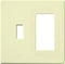 Lutron FG-2-TD Fassada 2-Gang Combination Wallplate