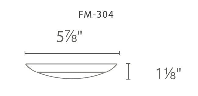 WAC FM-304 Disc LED Ceiling / Wall Light