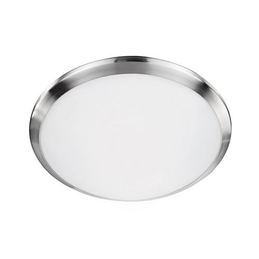 Kuzco FM1512 Malta 12" LED Flush Mount - Brushed Nickel