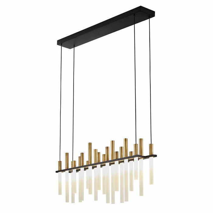 Fredrick Ramond FR30705 Echo 20-lt 39" LED Linear Chandelier