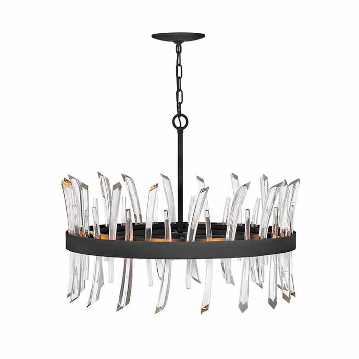 Fredrick Ramond FR30904 Revel 8-lt 28" LED Chandelier