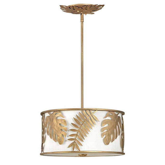 Fredrick Ramond FR35104 Botanica 3-lt 16" LED Pendant/Semi-Flush