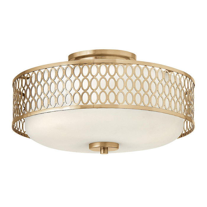 Fredrick Ramond FR35601 Jules 3-lt 15" LED Flush/Semi-Flush