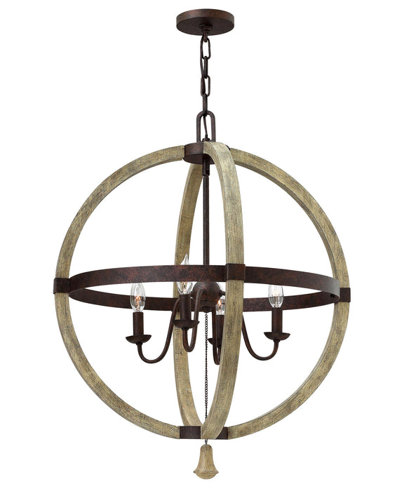 Fredrick Ramond FR40564 Middlefield 4-lt 24" LED Chandelier