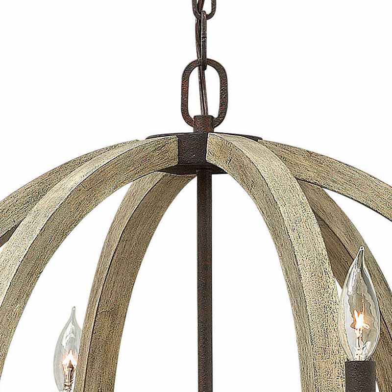Fredrick Ramond FR40566 Middlefield 6-lt 31" LED Chandelier
