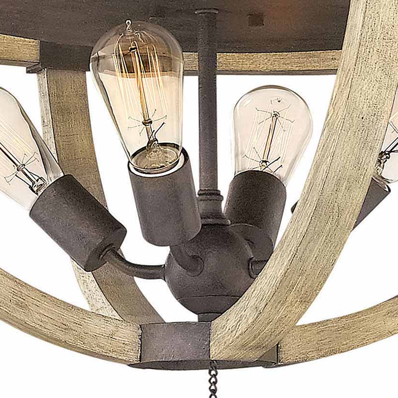 Fredrick Ramond FR40571 Middlefield 4-lt 24" LED Flush Mount