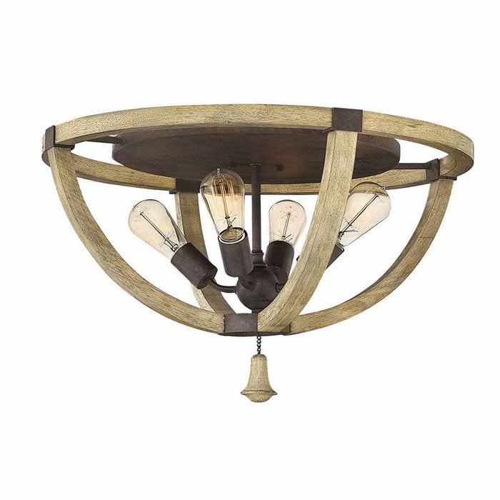 Fredrick Ramond FR40571 Middlefield 4-lt 24" LED Flush Mount