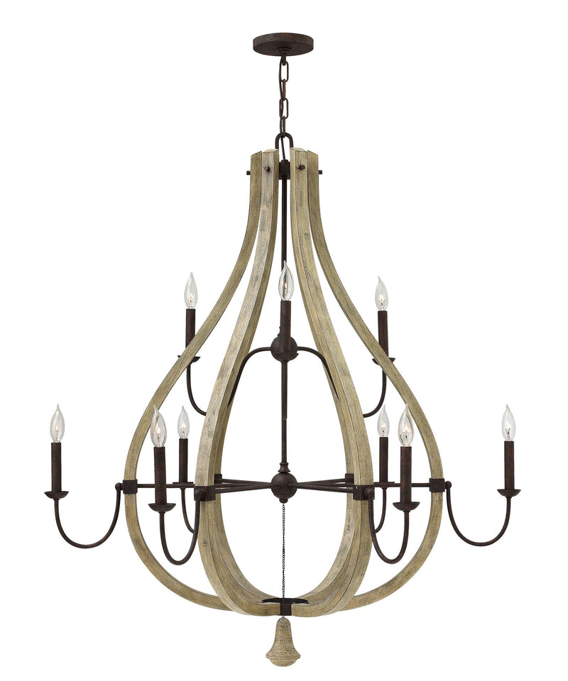 Fredrick Ramond FR40578 Middlefield 9-lt 41" LED Chandelier
