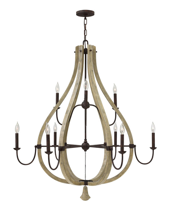 Fredrick Ramond FR40578 Middlefield 9-lt 41" LED Chandelier