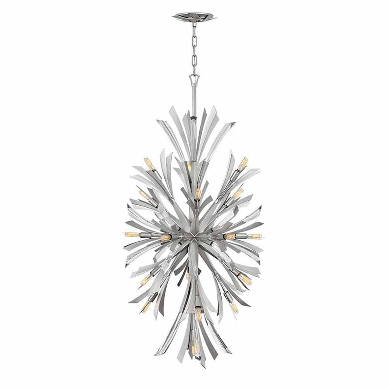 Fredrick Ramond FR40907 Vida 19-lt 24" LED Chandelier