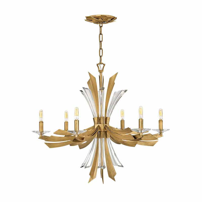 Fredrick Ramond FR40908 Vida 6-lt 29" LED Chandelier