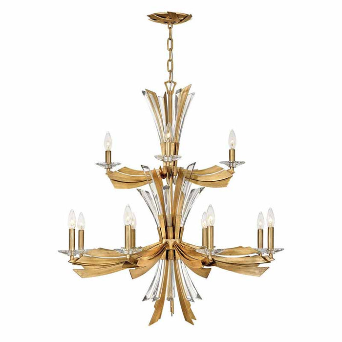 Fredrick Ramond FR40909 Vida 12-lt 34" LED Chandelier