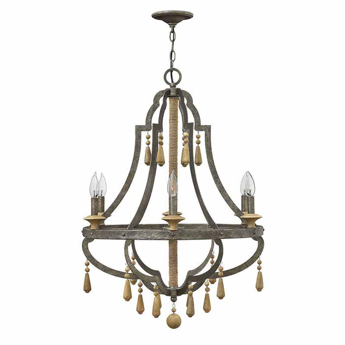 Fredrick Ramond FR42286 Cordoba 6-lt 26" LED Chandelier