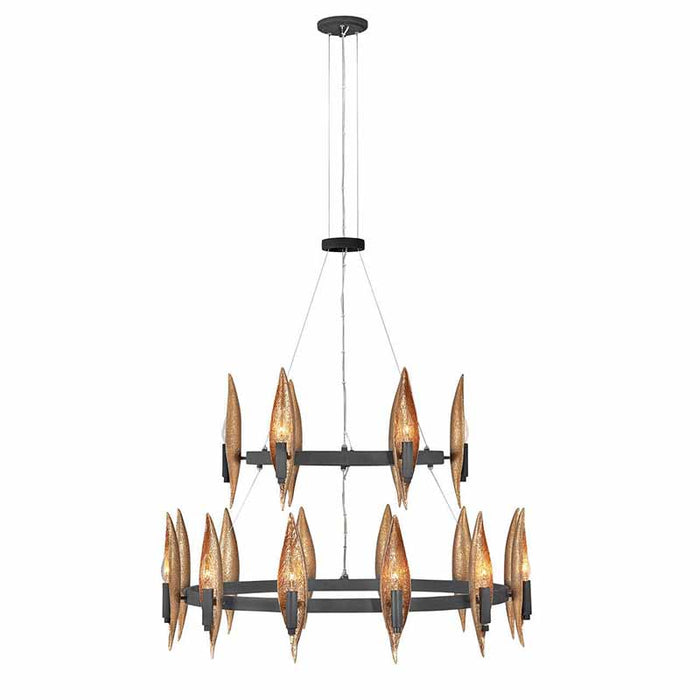Fredrick Ramond FR44009 Willow 18-lt 36" LED Chandelier