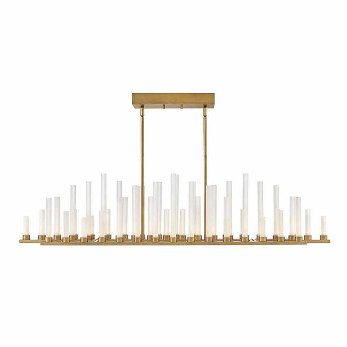 Fredrick Ramond FR46108 Trinity 50-lt 48" LED Linear Chandelier