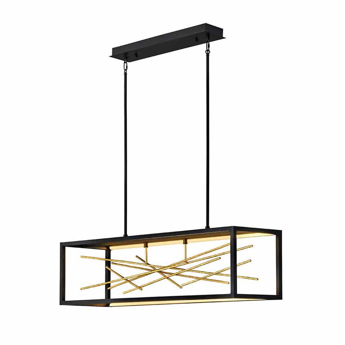 Fredrick Ramond FR46406 Styx 1-lt 45" LED Linear Chandelier