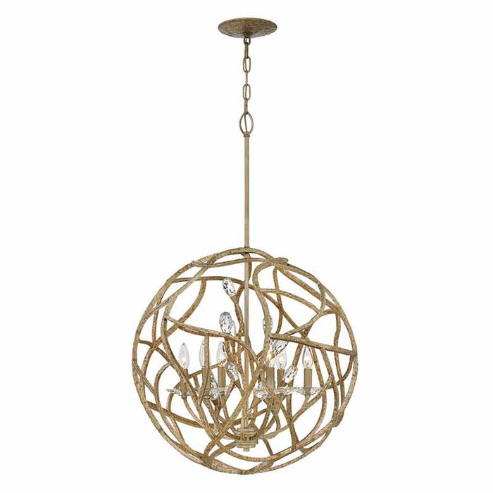 Fredrick Ramond FR46807 Eve 6-lt 24" LED Chandelier