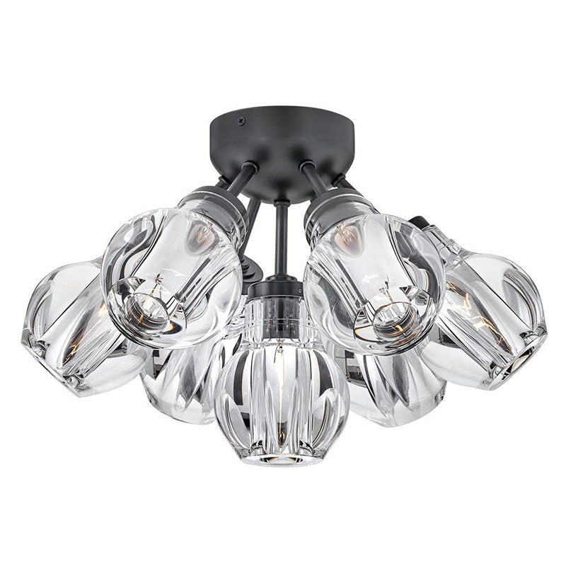 Fredrick Ramond FR46951 Elise 7-lt 16" LED Semi-Flush Mount