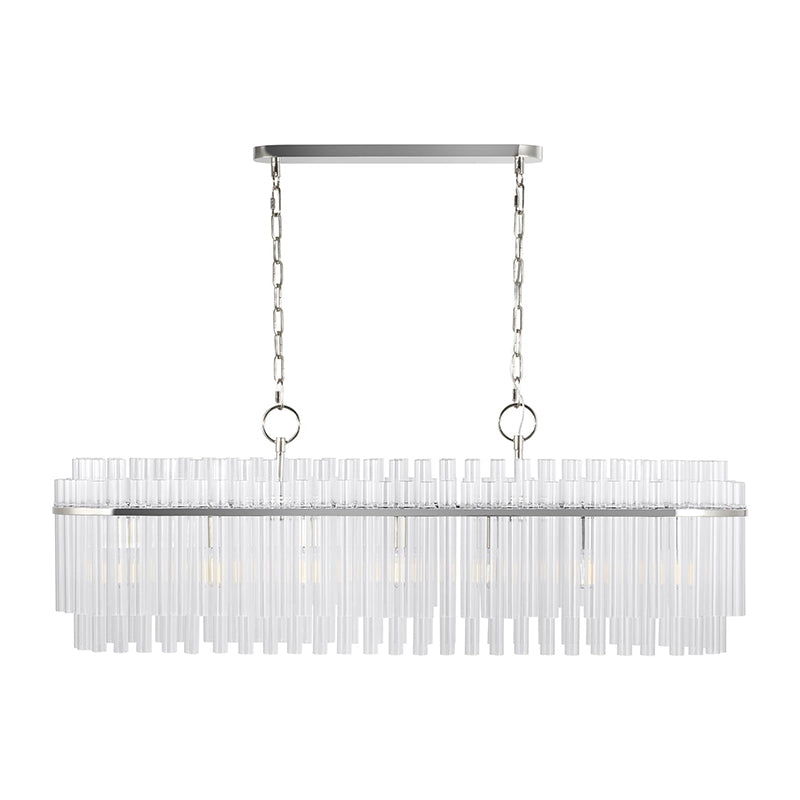 Visual Comfort CC1307 Beckett 7-lt 48" Linear Chandelier