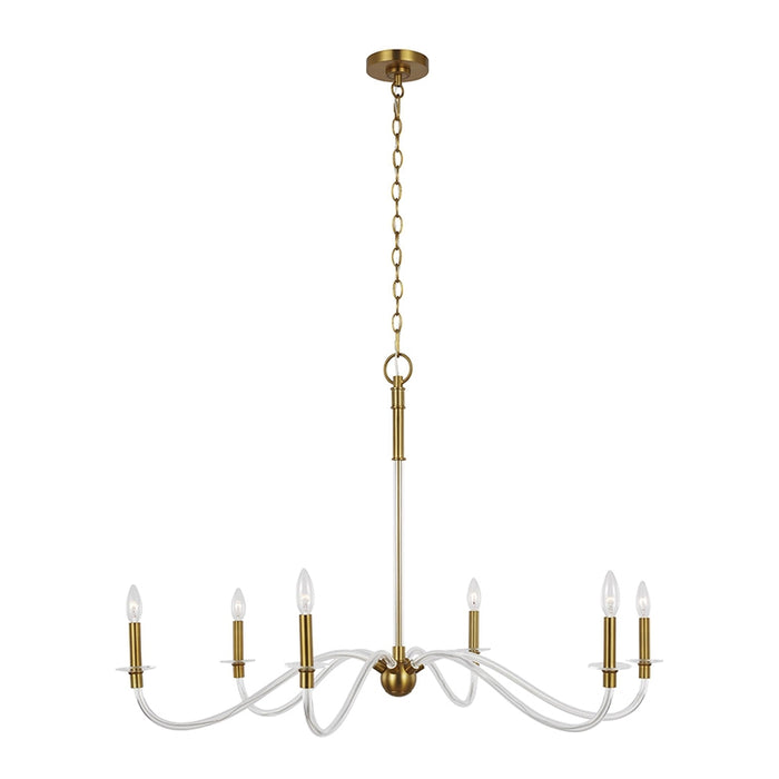 Visual Comfort CC1326 Hanover 6-lt 41" Chandelier