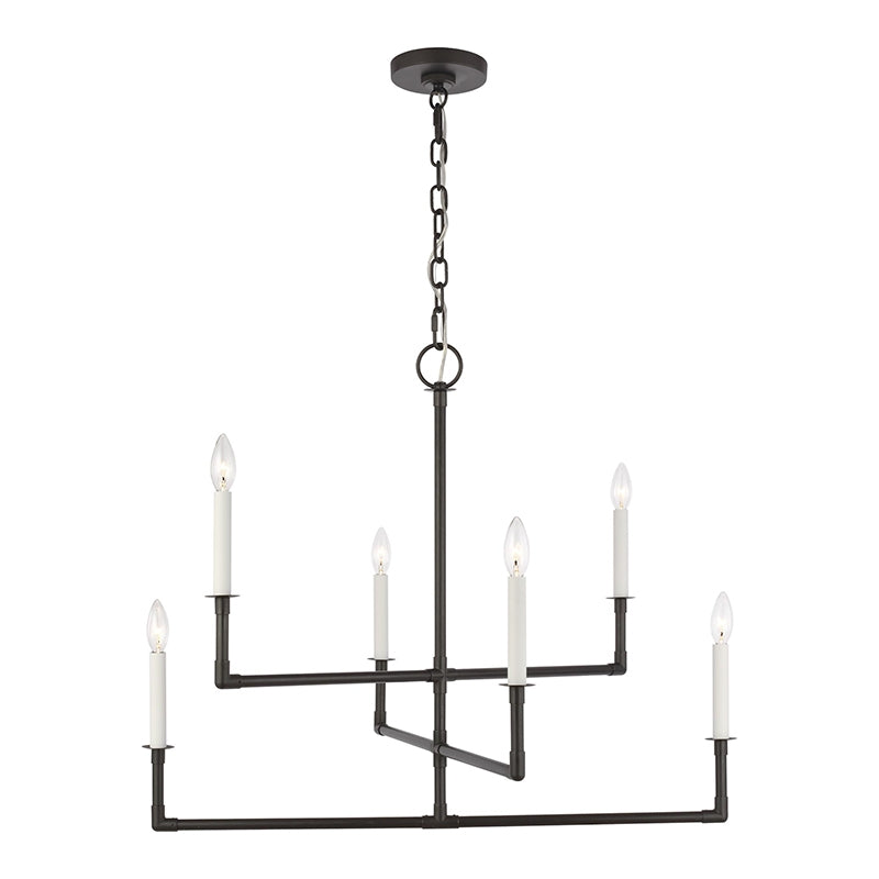 Visual Comfort CC1346 Bayview 6-lt 32" Chandelier