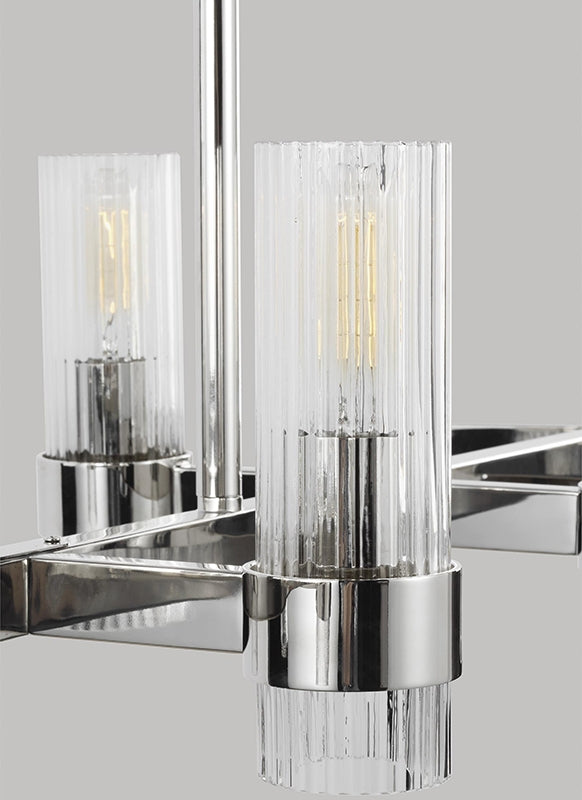 Visual Comfort CC13810 Geneva 10-lt 50" Linear Chandelier