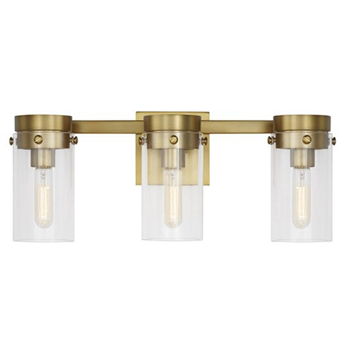 Visual Comfort CW1003 Garrett 3-lt 21" Vanity - Burnished Brass