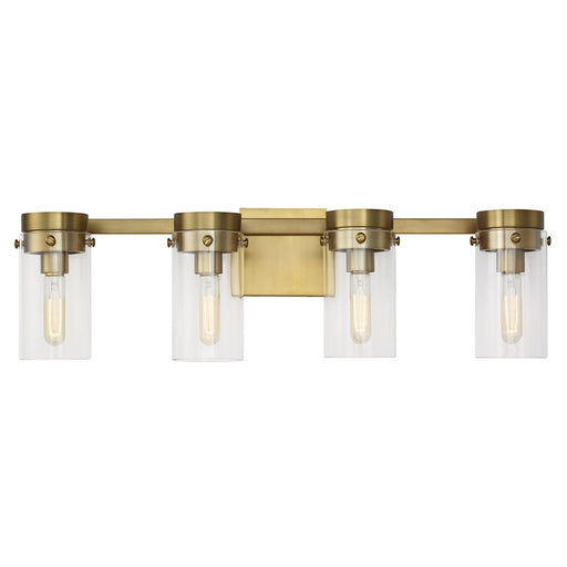 Visual Comfort CW1004 Garrett 4-lt 29" Vanity - Burnished Brass