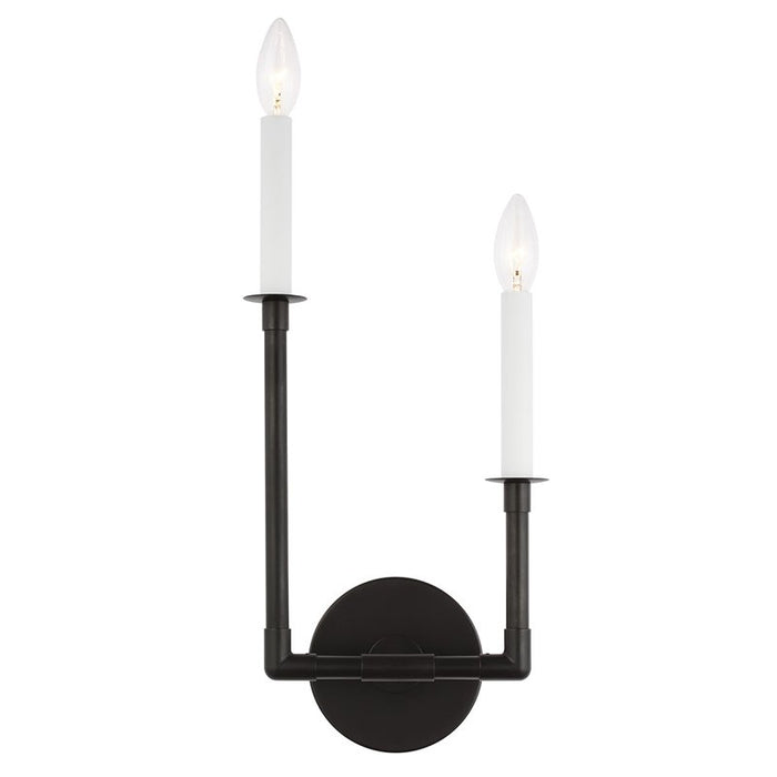Visual Comfort CW1102 Bayview 2-lt 8" Double Left Sconce