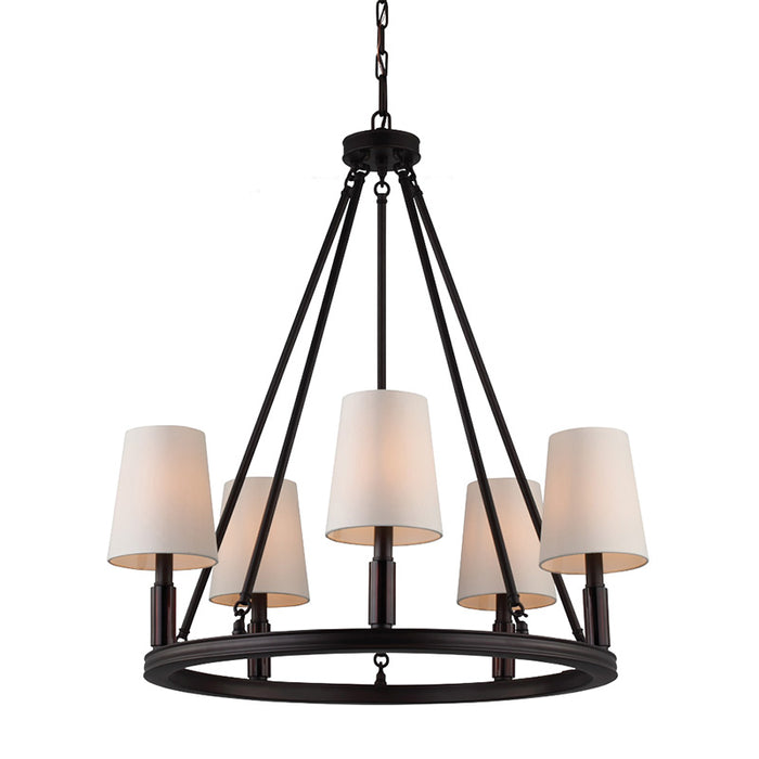 Feiss F2922 Lismore 5-lt Chandelier