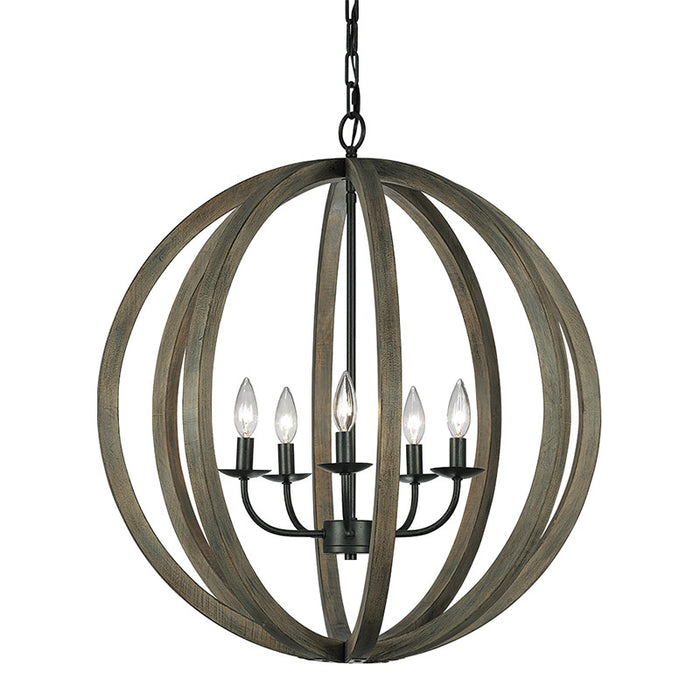 Feiss F2936 Allier 5-lt Large Pendant