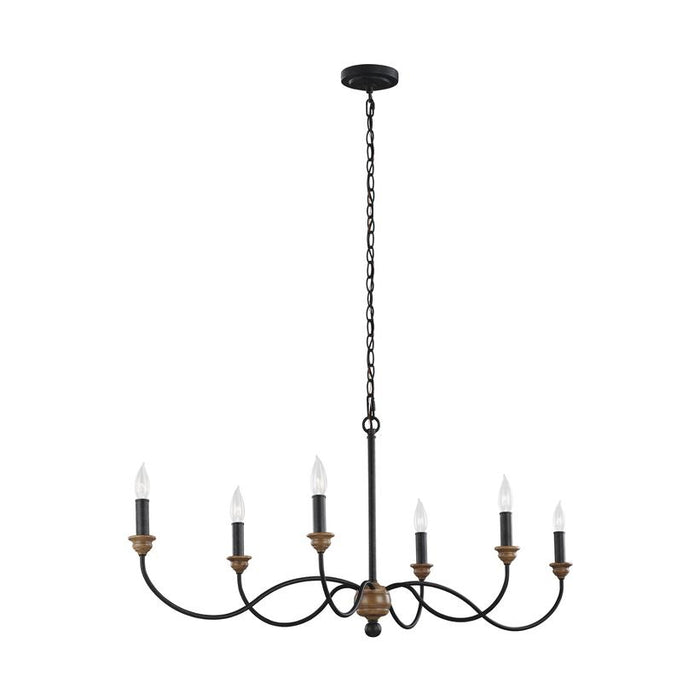 Sea Gull F3000 Hartsville 6-lt Chandelier