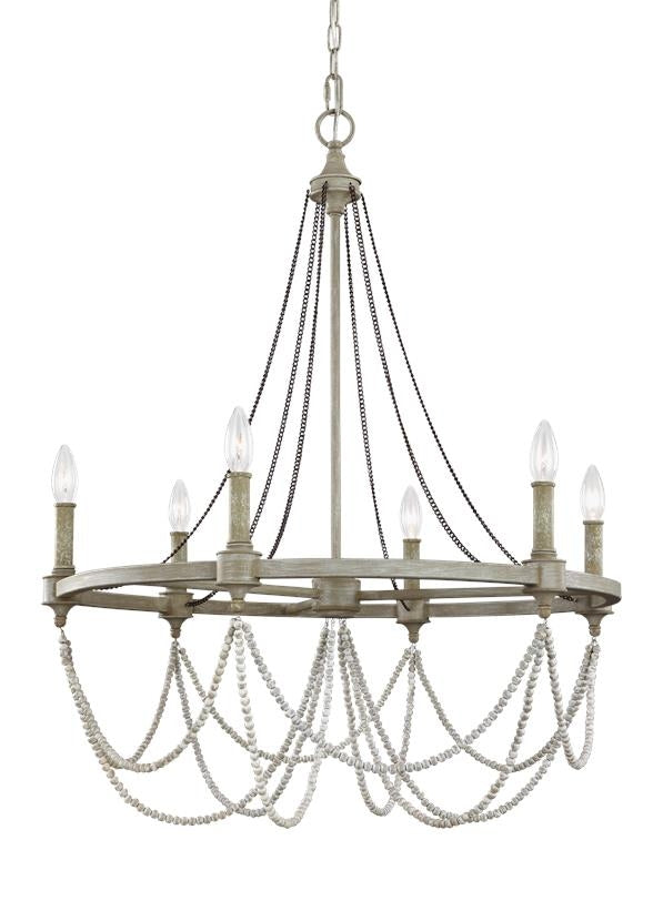 Visual Comfort F3132 Beverly 6-lt Chandelier