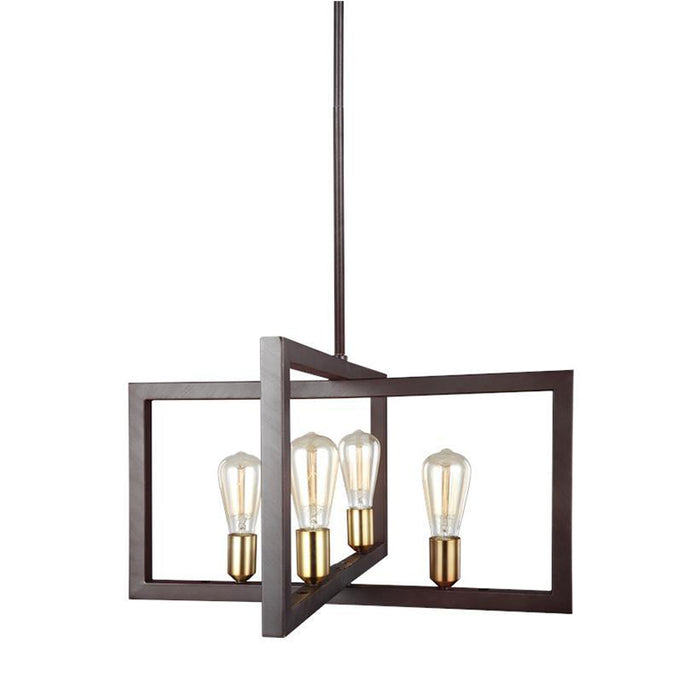 Visual Comfort F3145 Finnegan 4-lt Chandelier