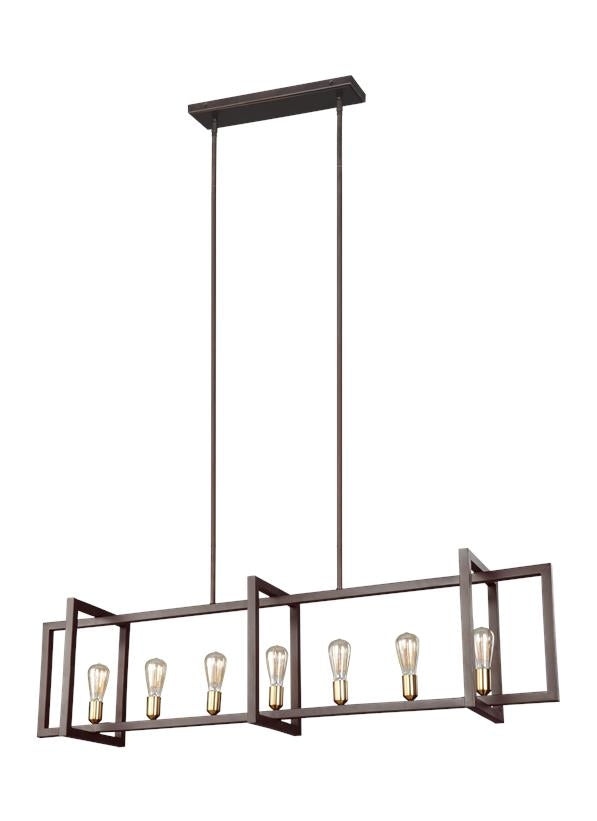 Visual Comfort F3148 Finnegan 7-lt Island Chandelier