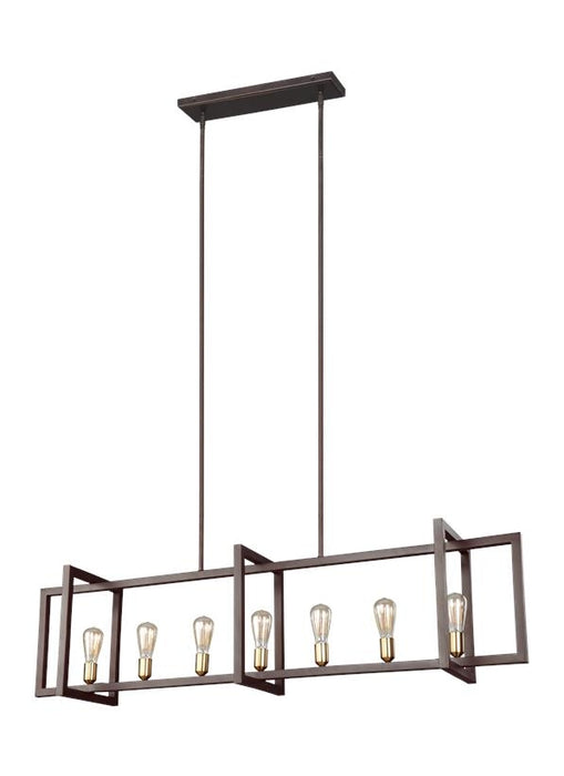 Visual Comfort F3148 Finnegan 7-lt Island Chandelier