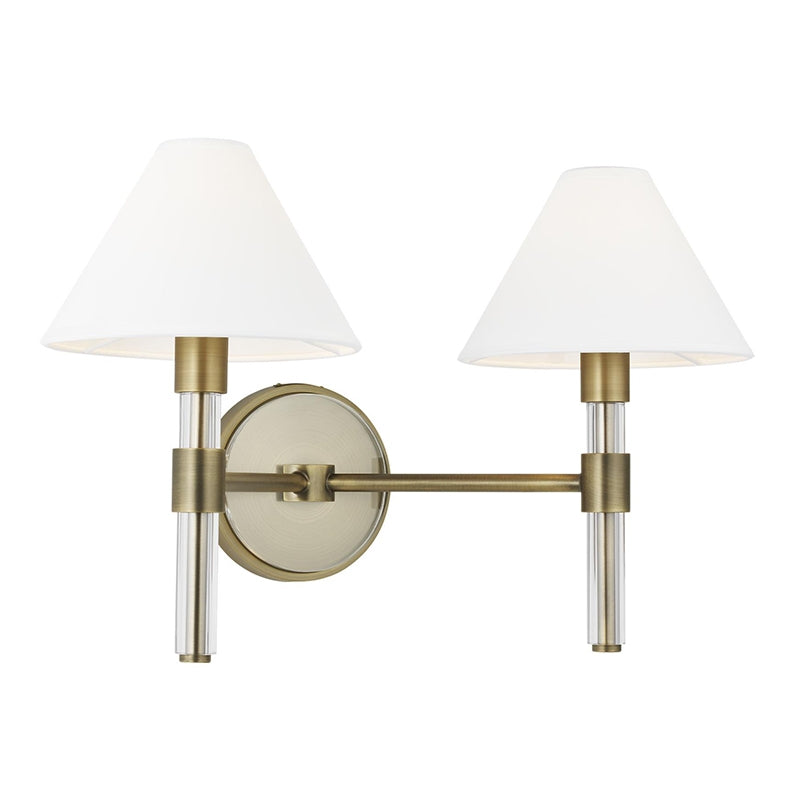Visual Comfort LV1032 Robert 2-lt 19" Vanity