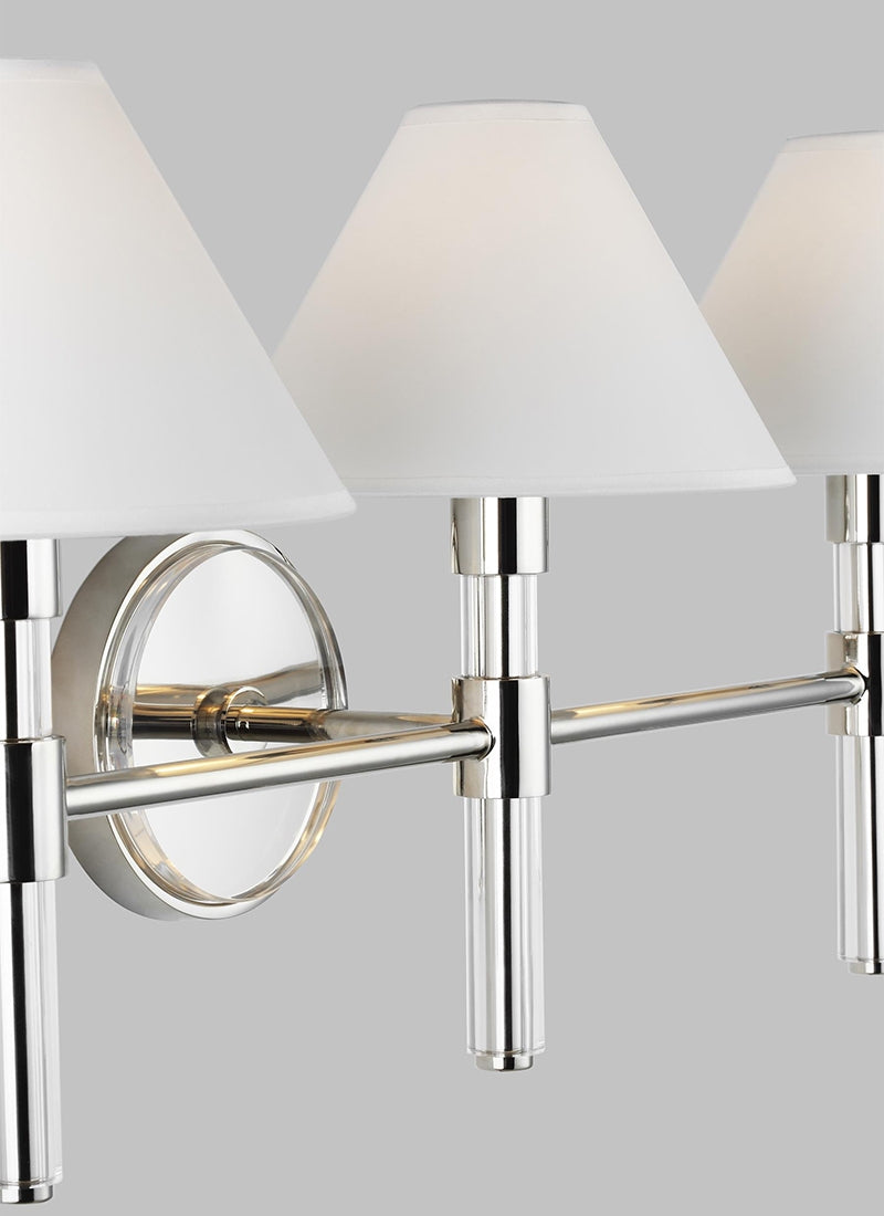 Visual Comfort LV1043 Robert 3-lt 26.5" Vanity